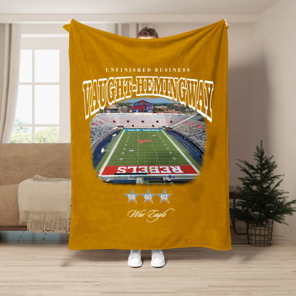 Unfinished Business Blanket-Vaught-Hemingway Stadium