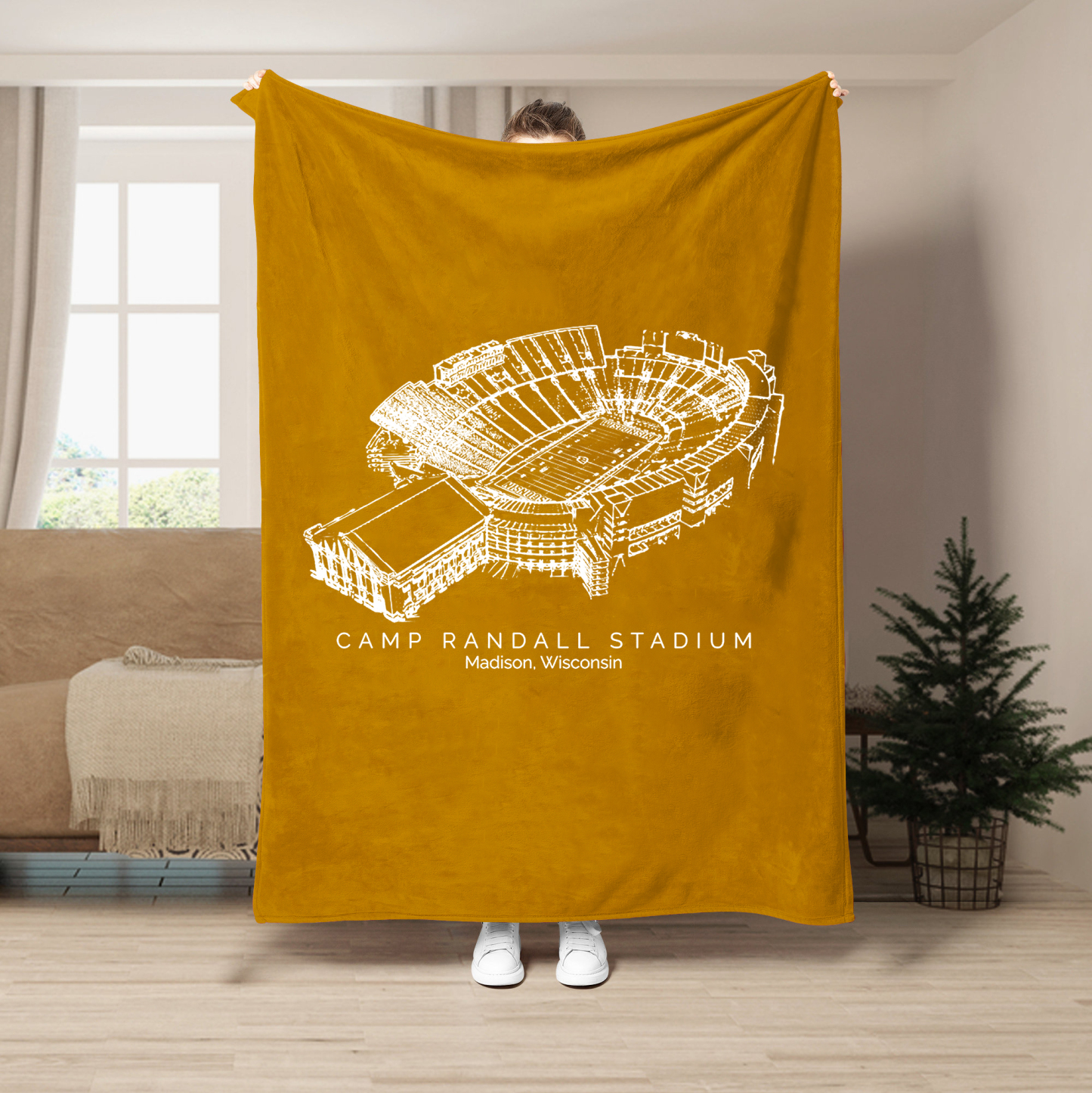 Camp Randall Stadium - Wisconsin Badgers football,College Football Blanket