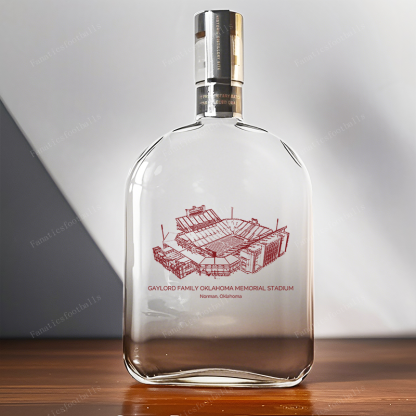 Gaylord Family Oklahoma Memorial Stadium - Oklahoma Sooners Whiskey Bo