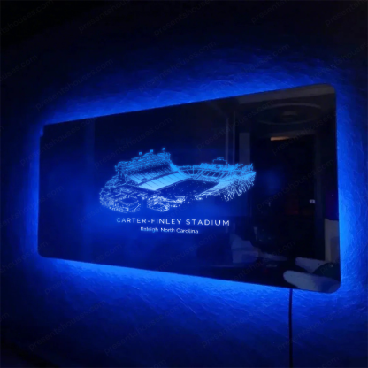 Carter-Finley Stadium Mirror Light-Gifts For Sports Lovers