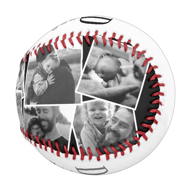 Dad Man Myth Legend Photo Baseball