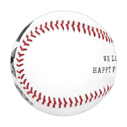 DAD Happy Fathers Day Photo Baseball