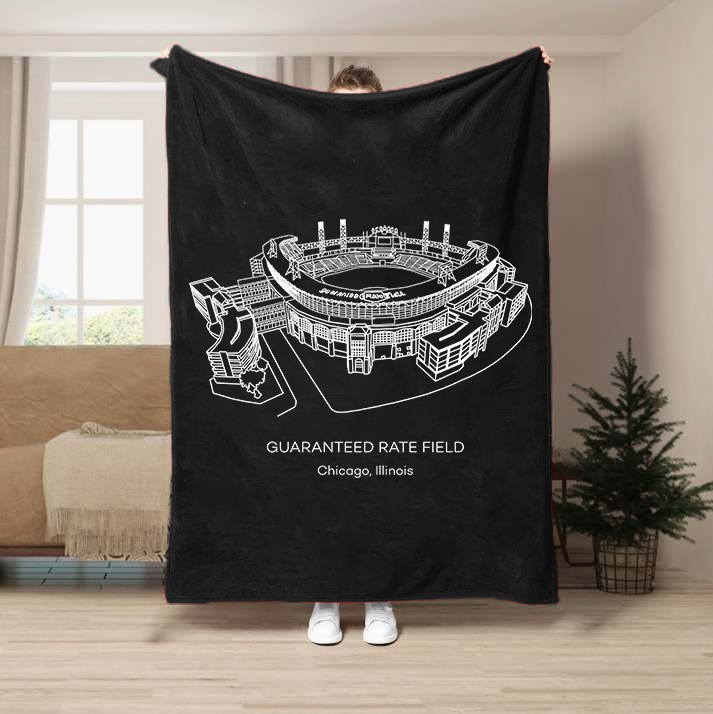 Guaranteed Rate Field-Chicago White Sox Baseball Stadium Blanket