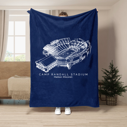 Camp Randall Stadium - Wisconsin Badgers football,College Football Blanket
