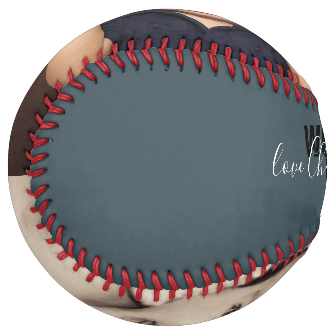 Happy Fathers Day Personalized Worlds Best Daddy Softball