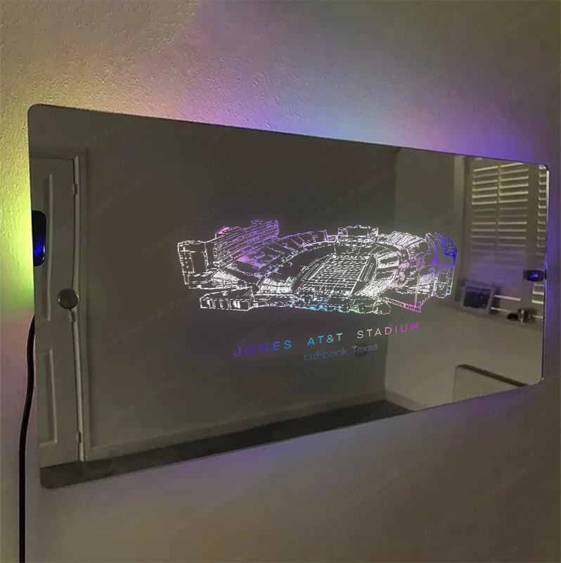 Jones AT&T Stadium Mirror Light-Gifts For Sports Lovers