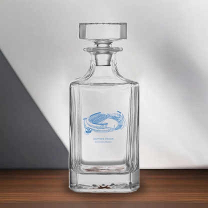 Kauffman Stadium Whiskey Bottle-Perfect Gifts for Baseball Fans