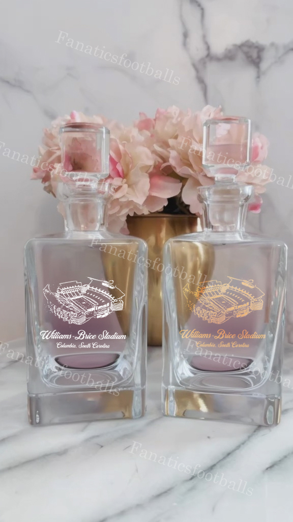 Williams-Brice Stadium Whiskey Bottles-Gifts For Sports Lovers