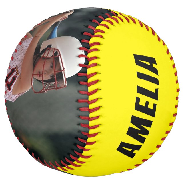 2 Photo Yellow Player Number Team Name Softball