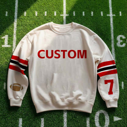 Custom Stadium Sweatshirt-College Football Sweatshirt