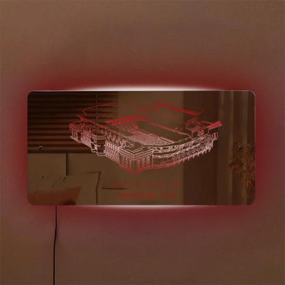Kyle Field Stadium Mirror Light - Gifts for Sports Lovers