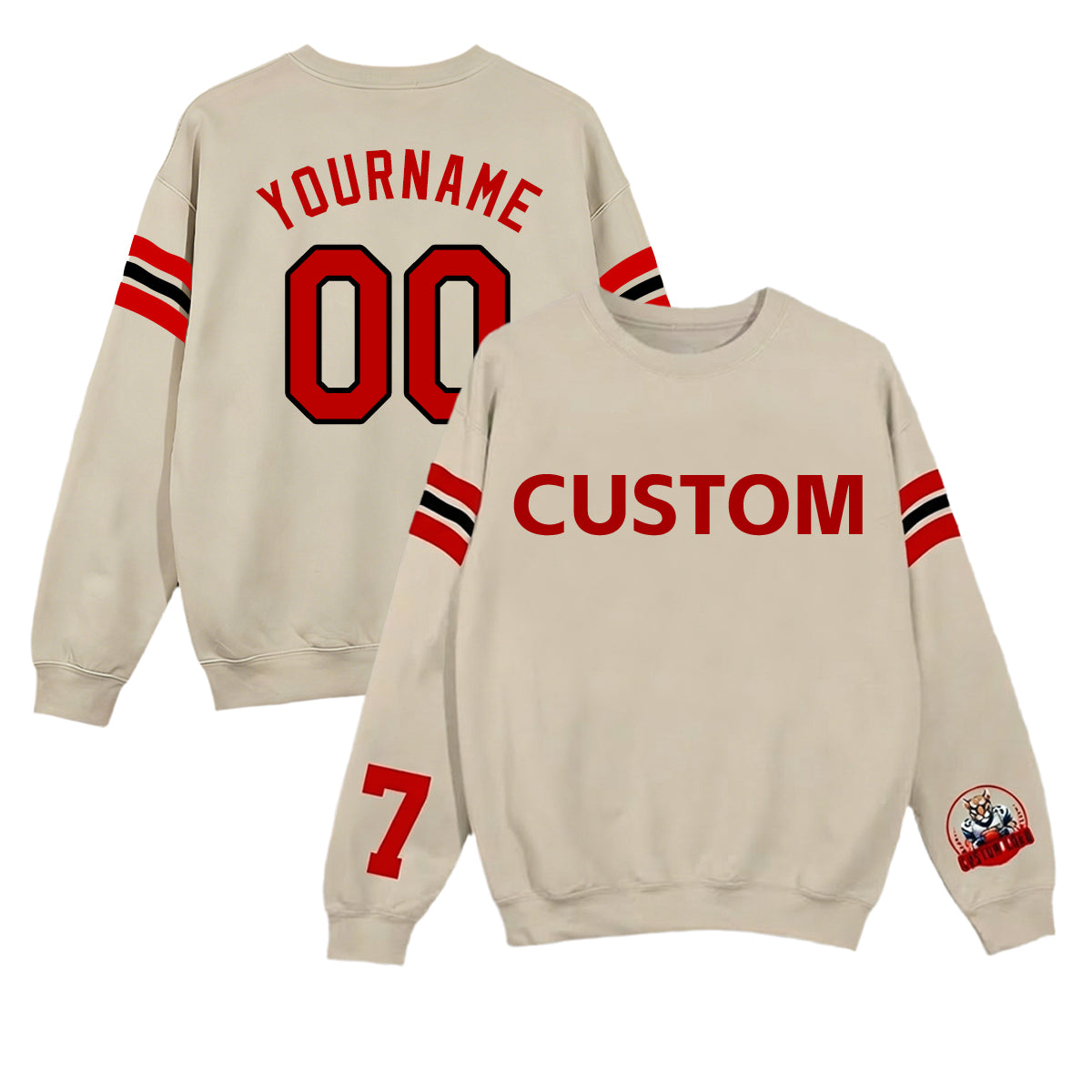 Custom Stadium Sweatshirt-College Football Sweatshirt