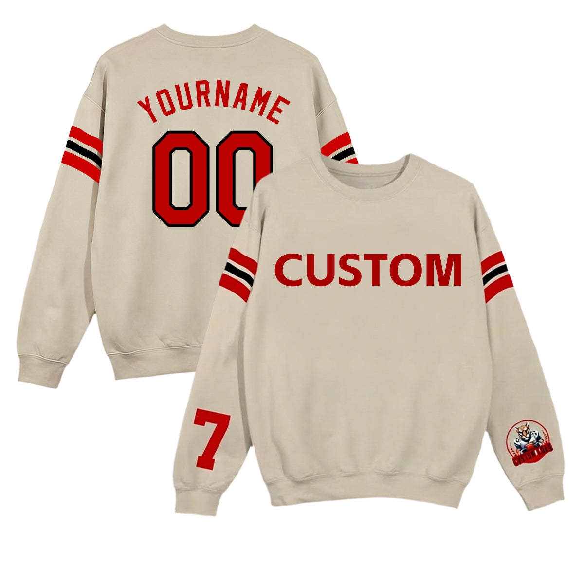 Custom Stadium Sweatshirt-College Football Sweatshirt