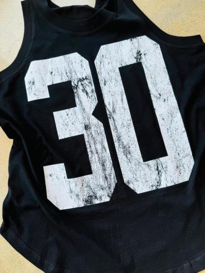 Custom #1 Fan Relaxed Tank-Black Or Gray