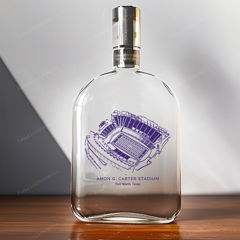 Amon G. Carter Stadium- TCU Horned Frogs Whiskey Bottles