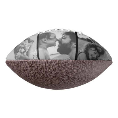 🔥Hot Sale🔥BEST DAD EVER Modern Cool Black and White Football