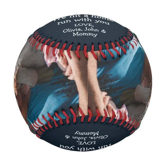 Custom Baseball And Softball for your Child's First Birthday