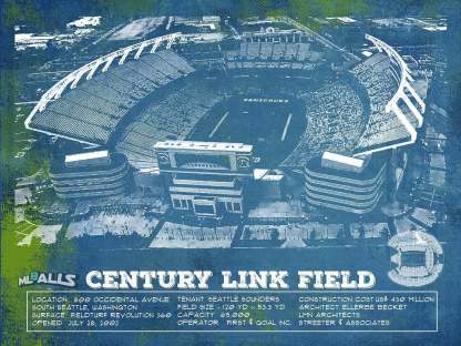 Williams-Brice Stadium Art Vintage Blueprint Art Chart