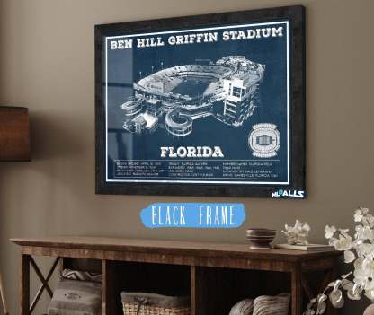 Ben Hill Griffin Stadium Art Print