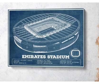 Emirates Stadium Soccer Print
