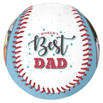 Custom Photo Baseball-Worlds Best