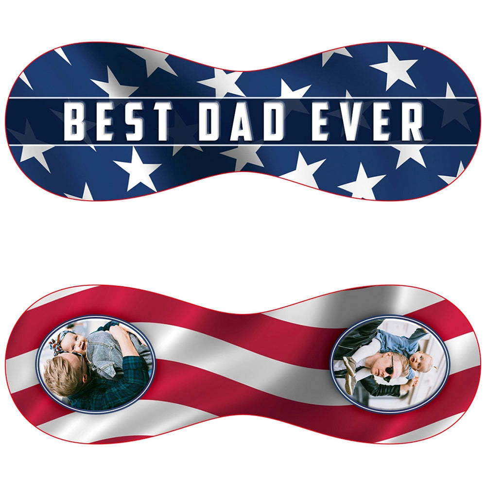 Custom Photo Baseball-Patriotic