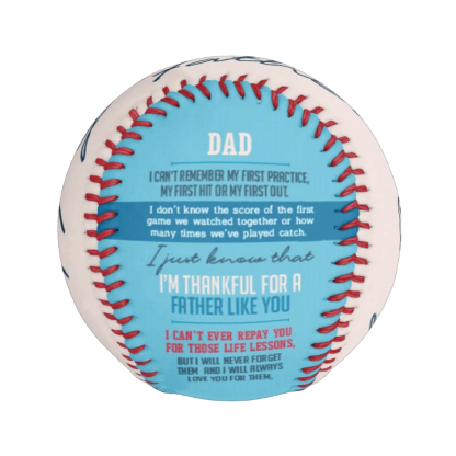 Custom Photo Baseball-Two Tone
