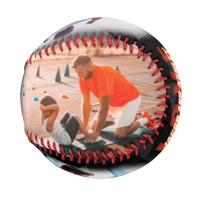Custom Photo Baseball-Strikeout