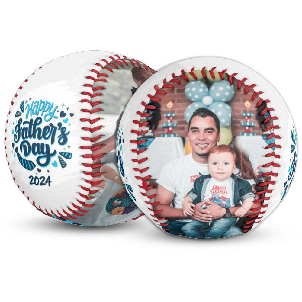 Custom Photo Baseball-Celebration
