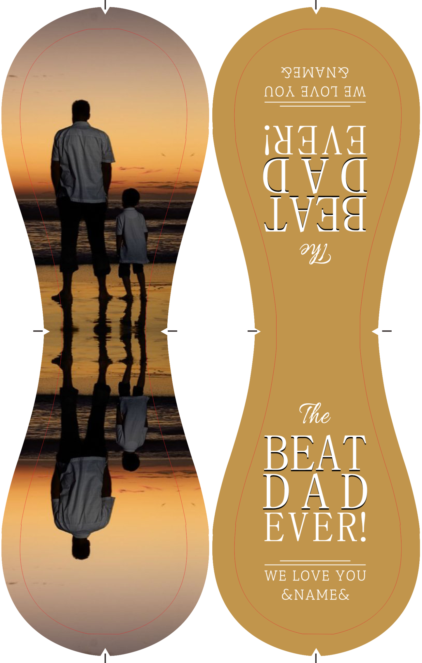 Personalized Dad Grandpa Photo Name Old Gold Baseballs,We Love You,Father's Day Gift