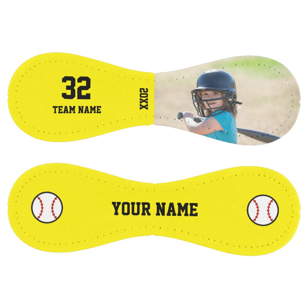 Personalized Team Name Number Date Photo Softball