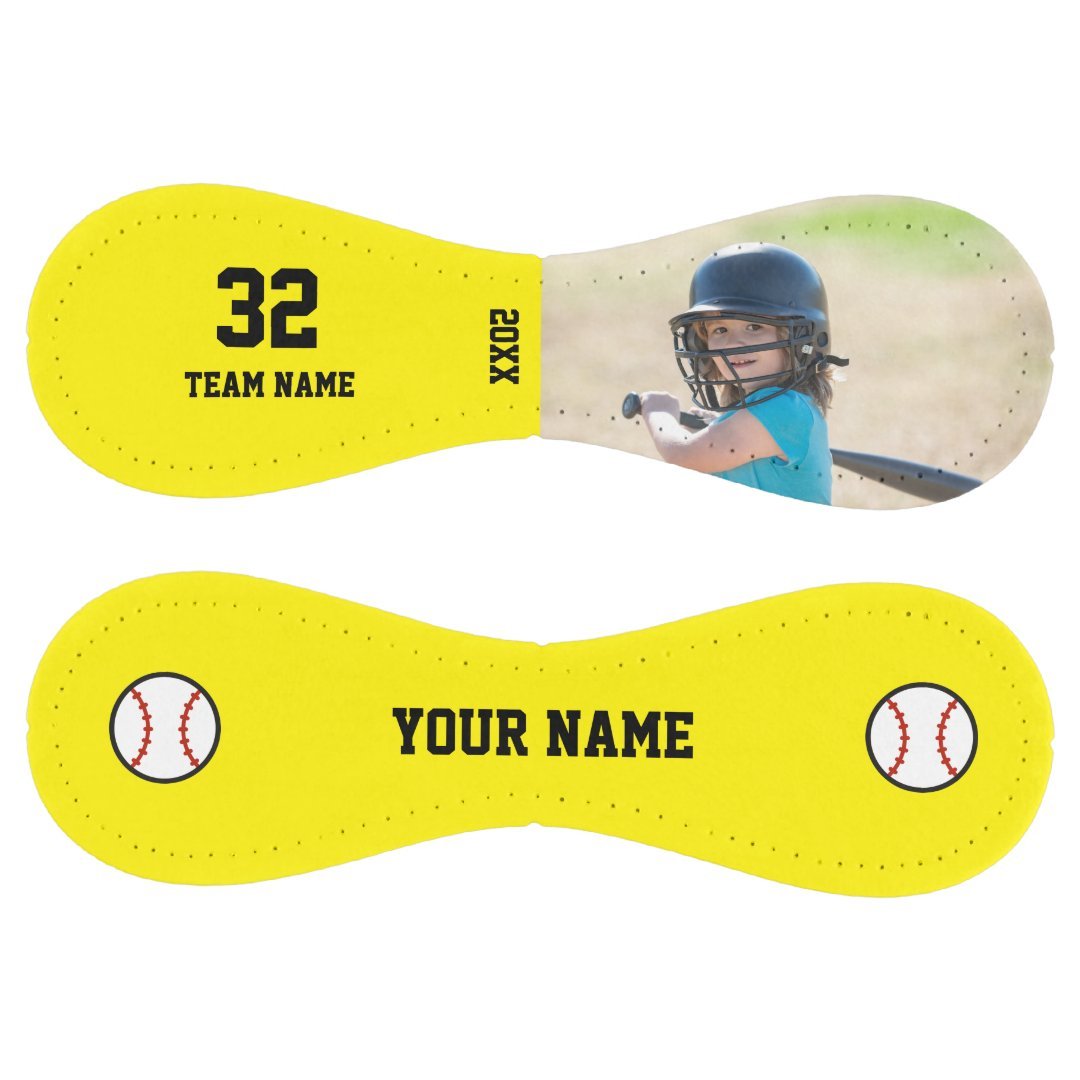 Personalized Team Name Number Date Photo Softball