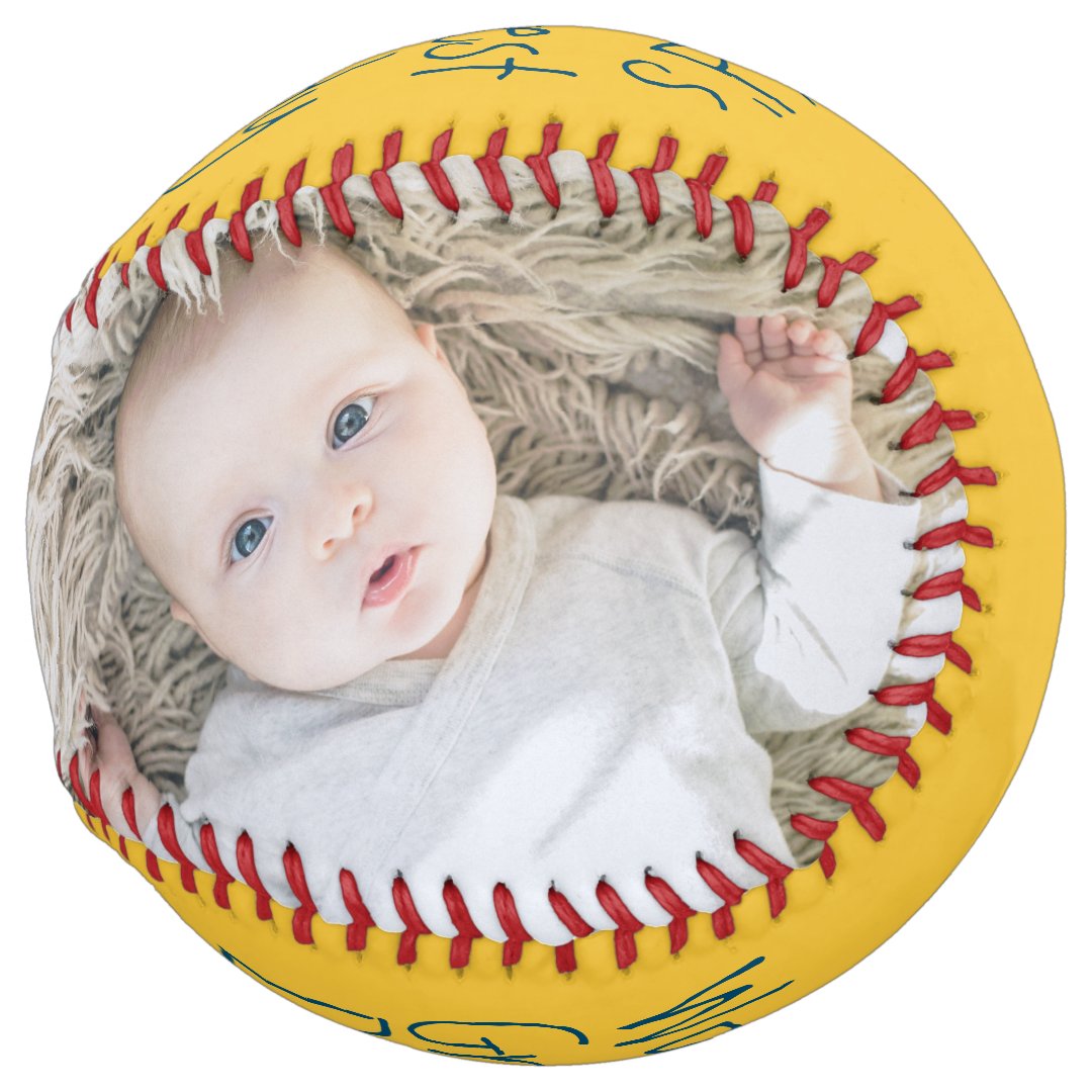 Personalized One Of A Kind Custom Made Fathers Day Softball