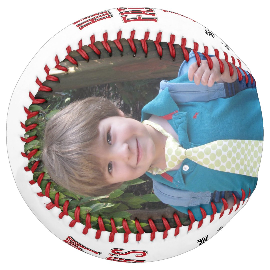 Photo Collage Happy Father's Day Softball