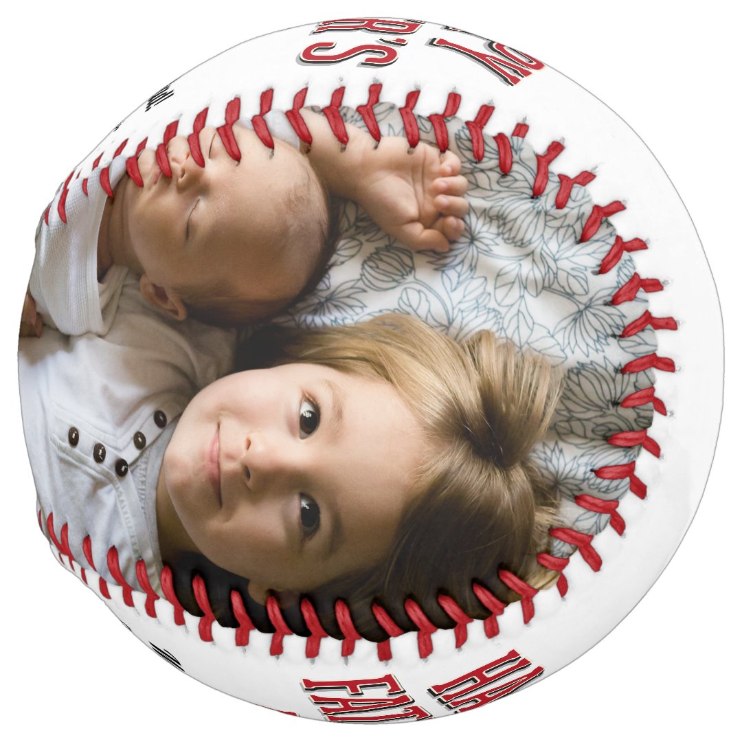 Photo Collage Happy Father's Day Softball