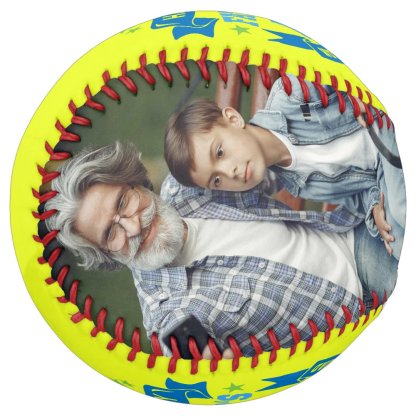 Happy Father's Day Best Dad | Personalized Photos Softball