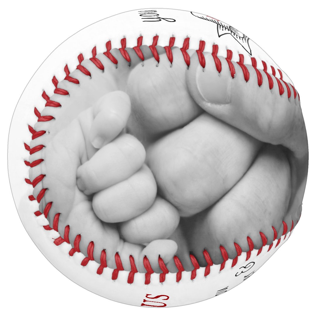 Best Dad Ever Ribbon Father's Day Photo Collage Softball