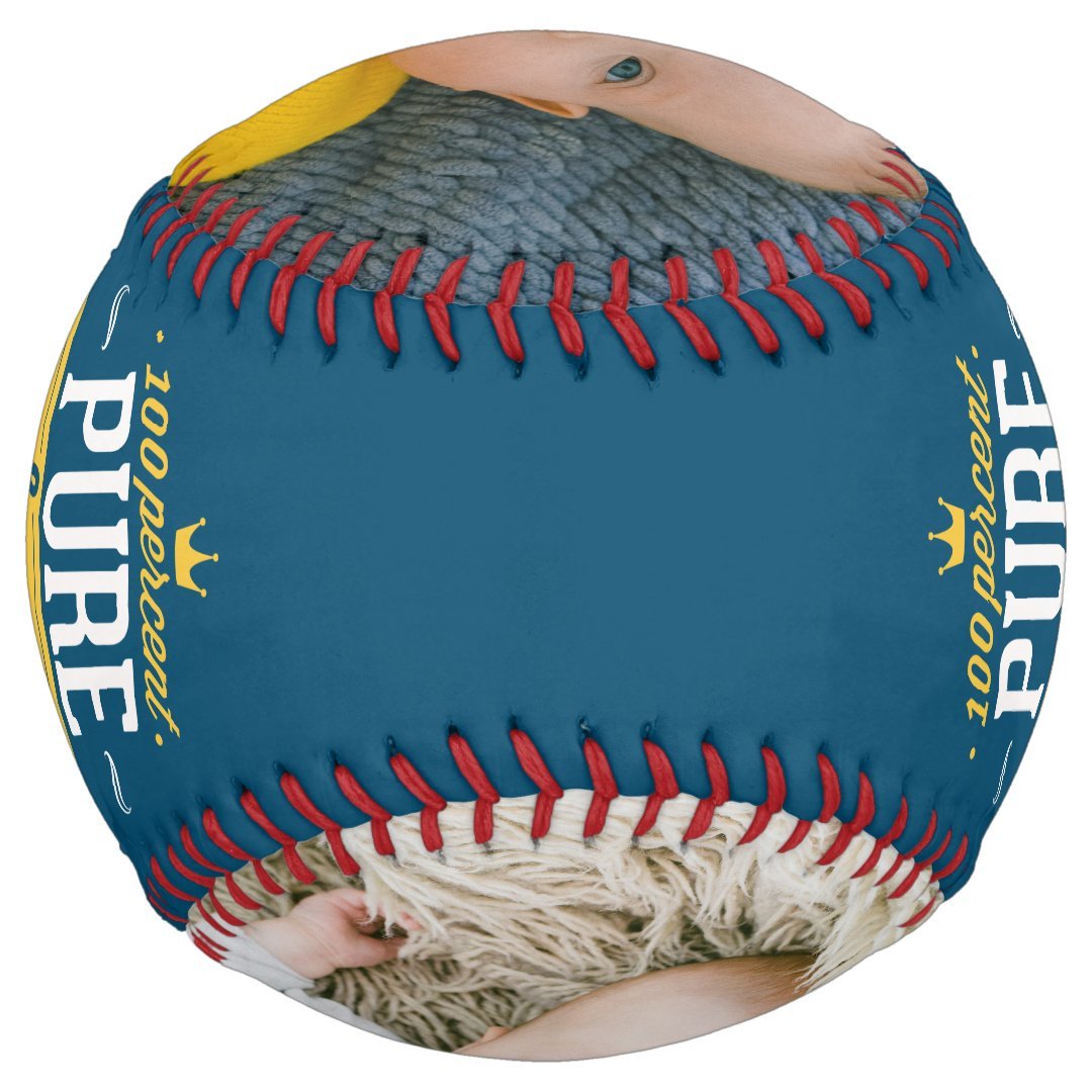 Fathers Day Personalized Pure Super Dad Softball