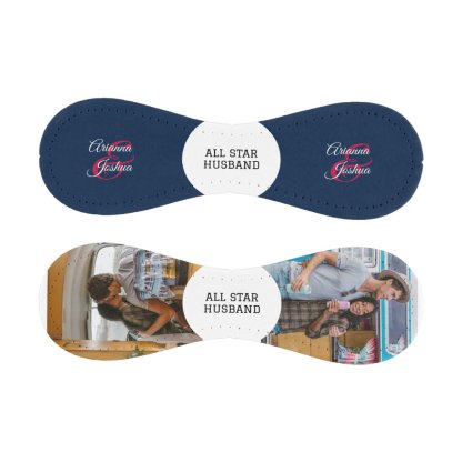 All Star Husband Two Photo Anniversary Baseball