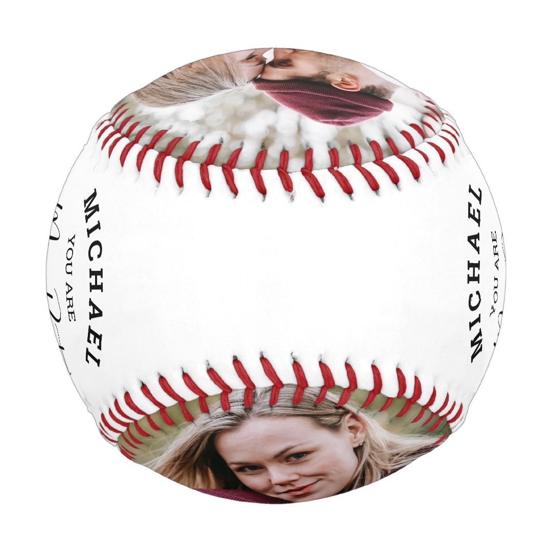 'You Are My Best Catch' Boyfriend Couple Photo Baseball