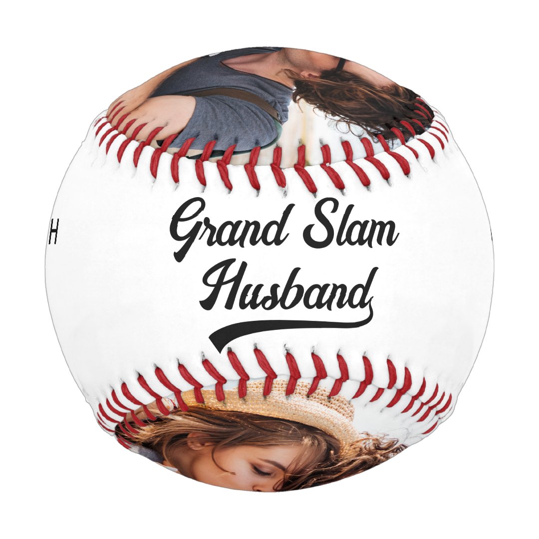 Best Husband Photo Baseball