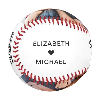 Best Husband Photo Baseball