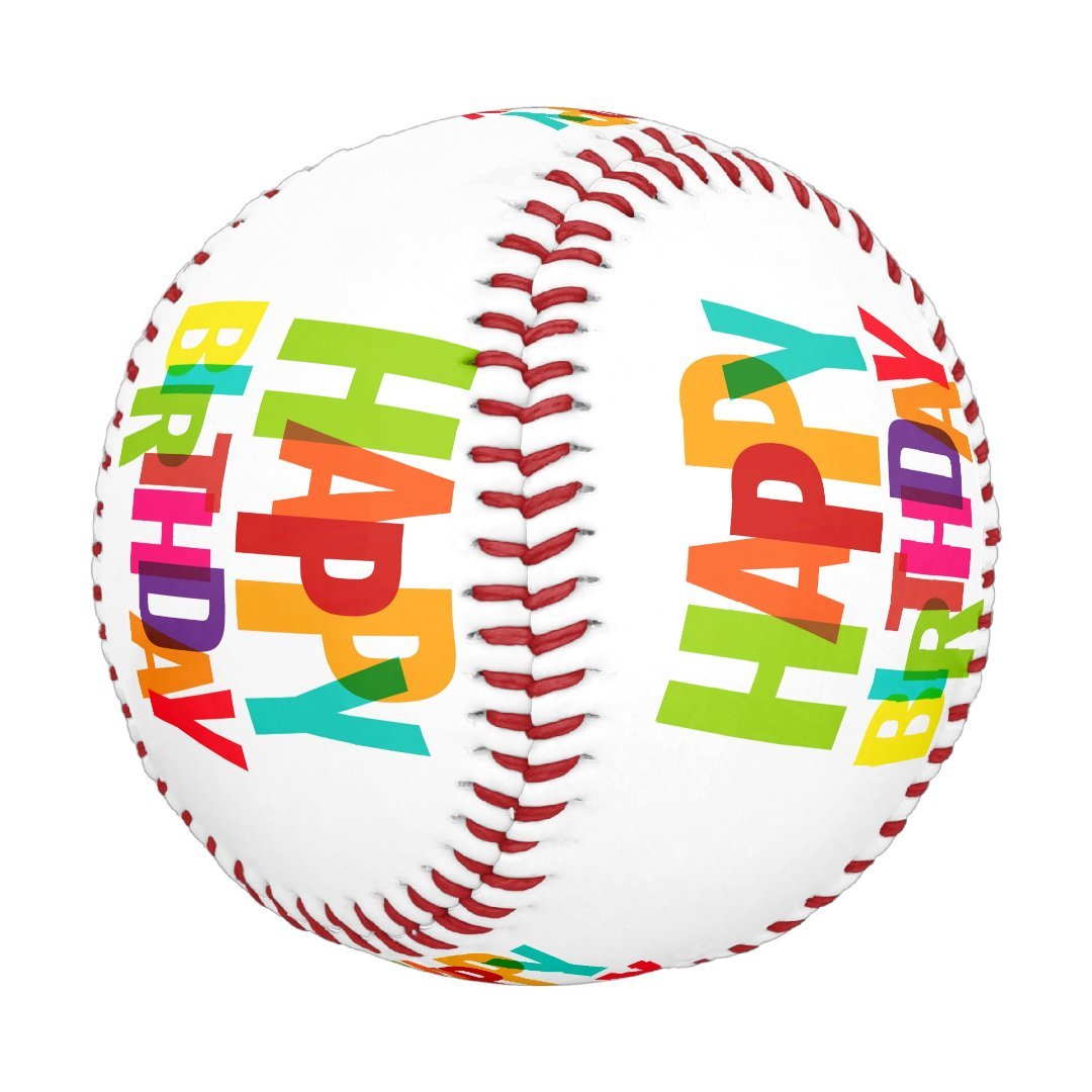 Happy Birthday Baseball