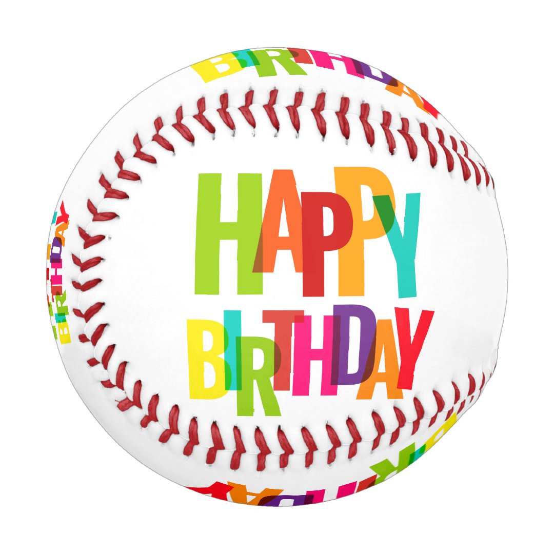 Happy Birthday Baseball