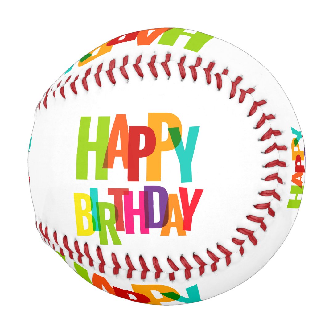 Happy Birthday Baseball