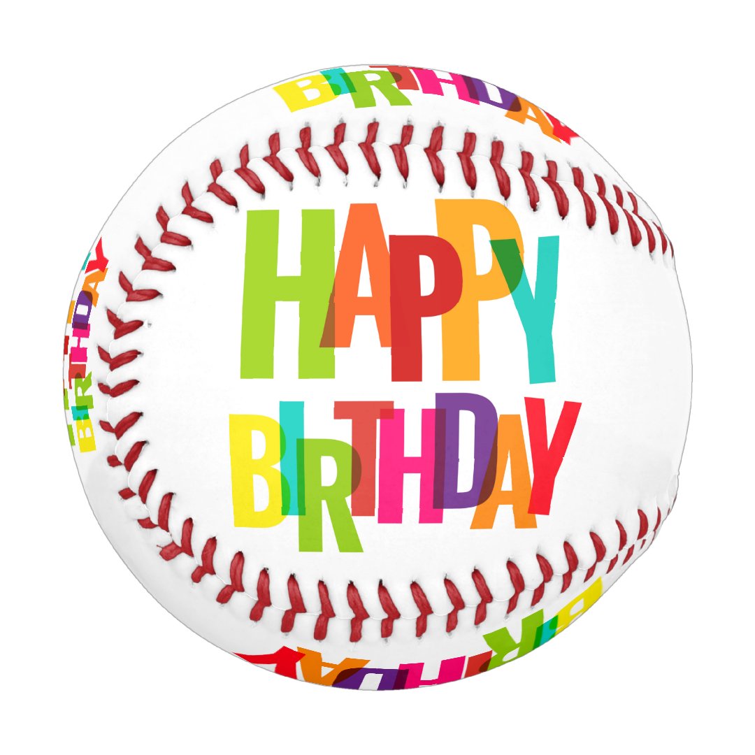 Happy Birthday Baseball