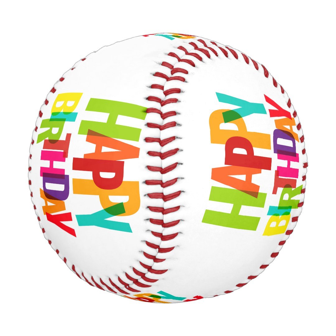 Happy Birthday Baseball