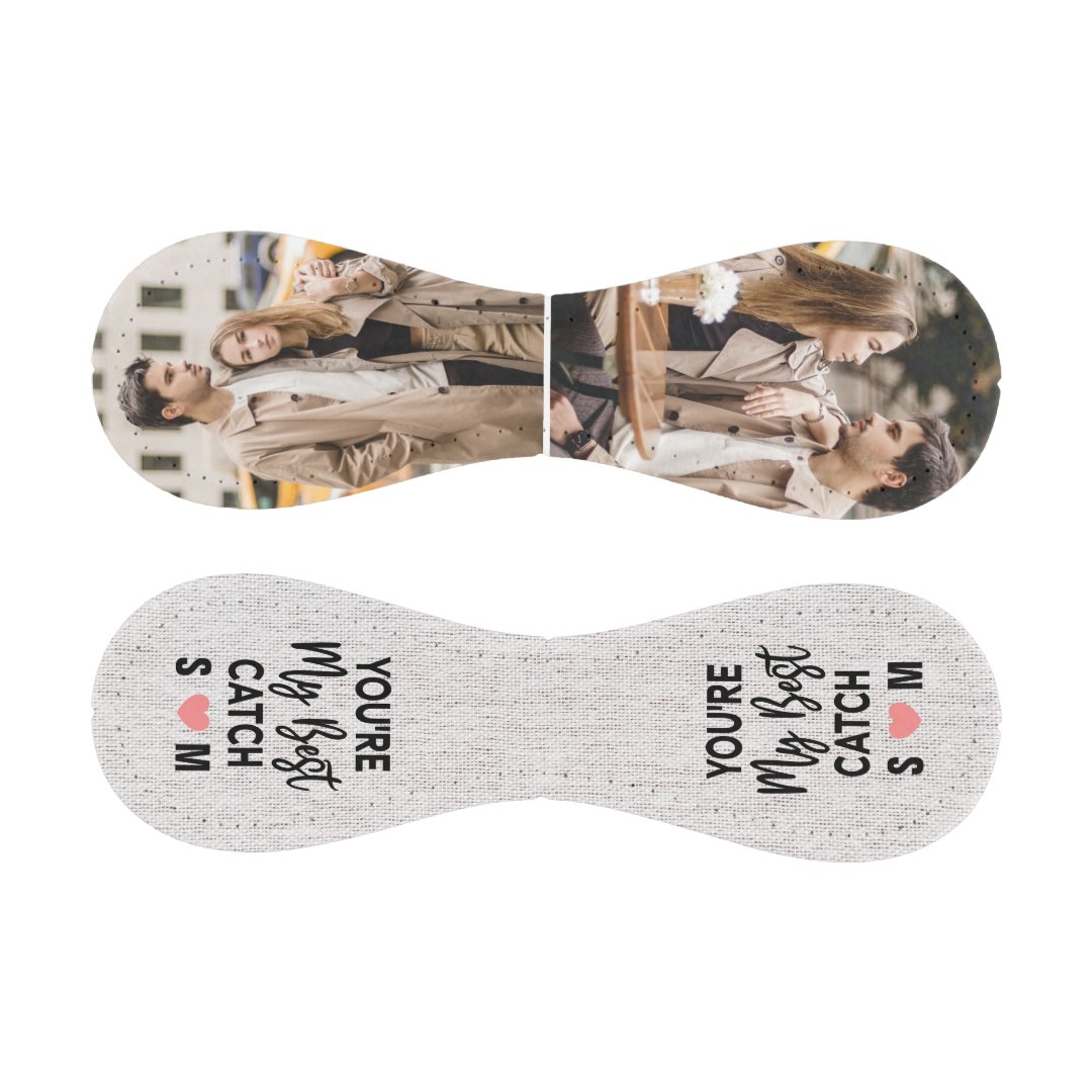 You're My Best Catch Couples 2 Photo Baseball