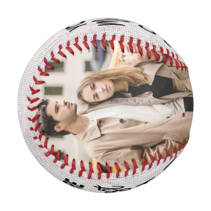 You're My Best Catch Couples 2 Photo Baseball