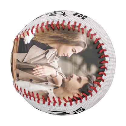 You're My Best Catch Couples 2 Photo Baseball
